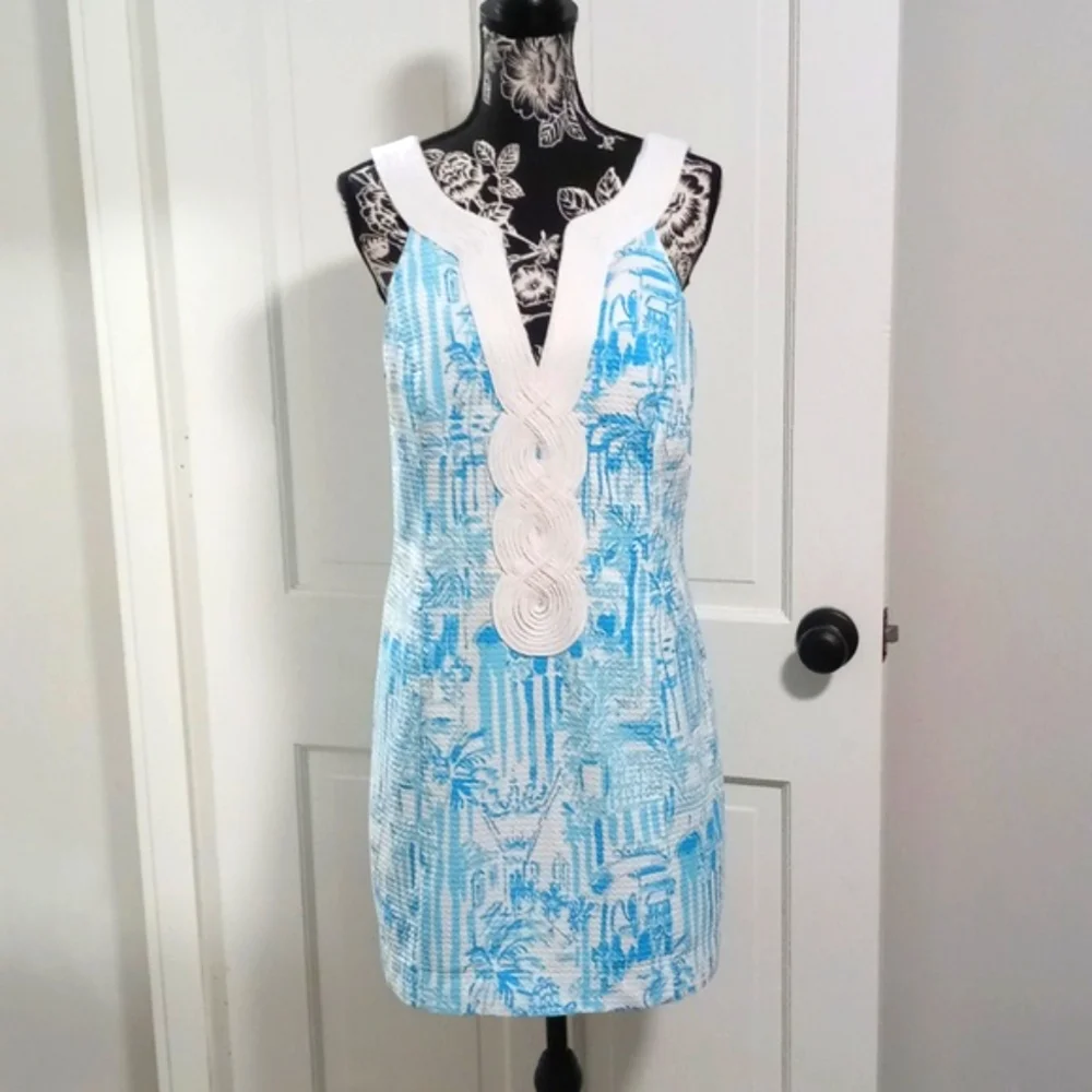 🔴SOLD🔴💎Holy Grail💎 Lilly Pulitzer - Valli Shift Dress - Picture 1 of 16